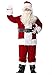 Obosoyo Santa Suit for Men, Men's Deluxe Santa Suit Accessories 11pc. Christmas Ultra Velvet Adult Santa Claus Costume