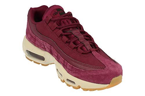 Nike Air Max 95 SE Mens Running Trainers AJ2018 Sneakers Shoes (UK 5.5 US 6 EU 38.5, Bordeaux Desert Sand 600)