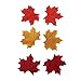 SunAngel Package of 300 Assorted Rich Fall Colored Silk Maple Leaves for Weddings, Events and Decorating