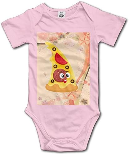 TTNOU Delicious Pizza Kids Boys Girls Baby Bodysuit Outfits Baby Onesies