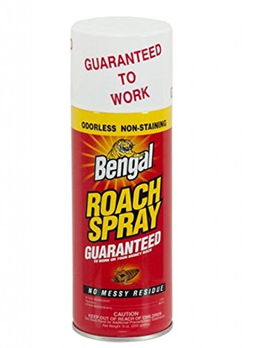 Bengal Roach Spray, 9 oz. can, Oderless. 92465
