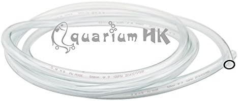 4M Aquarium Co2 Proof Plastic Clear PU Tubing 5x8mm Air Pipe Hose for Fish Tank