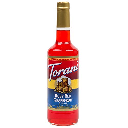 Torani Ruby Red Grapefruit Syrup, 25.4 Fl. Oz., 750 mL Pricepulse