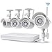 Zmodo Wireless Home Security Cameras System - 1080p 8CH HDMI NVR - 4 HD Wide Angle Weatherproof Outdoor Camera System