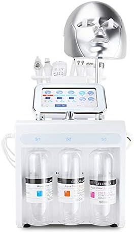 AKAKKSKY Radio Frequency Facial Machine 8 in 1 Multifunction Hydrogen Oxygen Small Bubble Micro Massage Skin Rejuvenation Instrument Beauty Wrinkle Removal