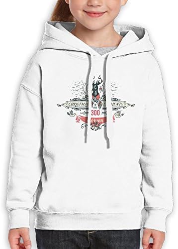 Fashion Girl's Sweatshirts,Comfortable Christmas Elements Over 300 Cotton Hooded Pullover For Teenage