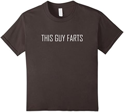 Kids This Guy Farts - Funny T Shirt Gift Idea For Friends Family 12 Asphalt