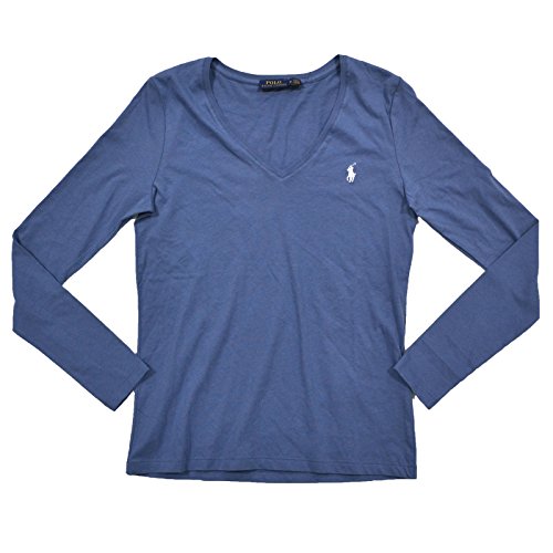 RALPH LAUREN Womens Long Sleeve V Neck 