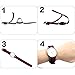 4pc 20mm NATO Ss Nylon Replacement Watch Strap Band