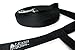 Leash Boss Long Trainer - 1 Inch Nylon Long Dog Training Leash with Storage Strap (50 Ft, Black)