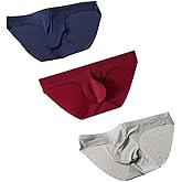 GAOGAO Ice Silk Men Short Briefs Sexy Pounch Underwear Fitness Sport Underpants