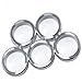 Yoursme 5PCS Bisquette Saver Upgrade Version Aluminum Wood Spacer Pucks BBQ