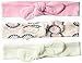 Yoga Sprout 3 Pack Bow Hairband, Ornamental, 0-24 Months