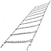 ATV Tire Chains 10 VBAR Snow Ice Mud Off Road for 23