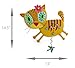 Allen Studio Designs Kimi Kitty Clock