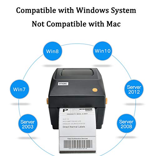 FungLam Shipping Label Printer, Commercial Grade Roll & Fanfold Direct