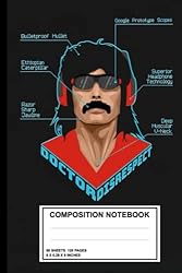 Composition Notebook: Dr Disrespect Composition