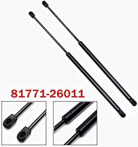 2x Car Bonnet Gas Shock Strut Damper Rear Hood Left Right Strut Bars 2pcs Kit for Hyundai Santa Fe 01-06