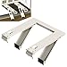 Qualward Window Air Conditioner Brackets AC Support Bracket for 5000 to 12000 BTU Small A/C Units, Heavy Duty with 2 Arms, Up to 105 lbs