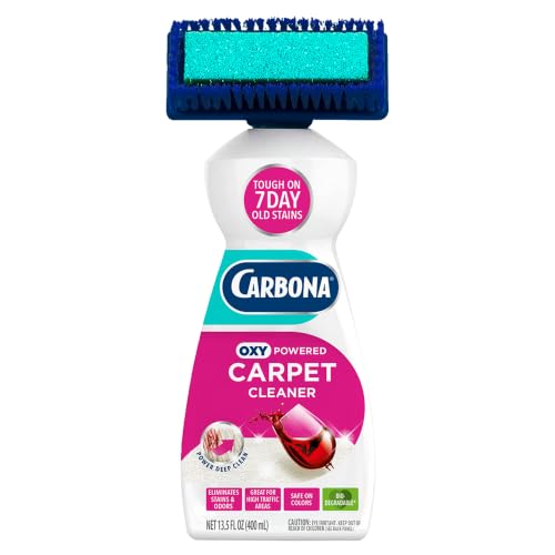 Carbona 2-in-1 Oxy-Powered Carpet Cleaner (13.5 Fl Oz), Spot Cleaner with Dual