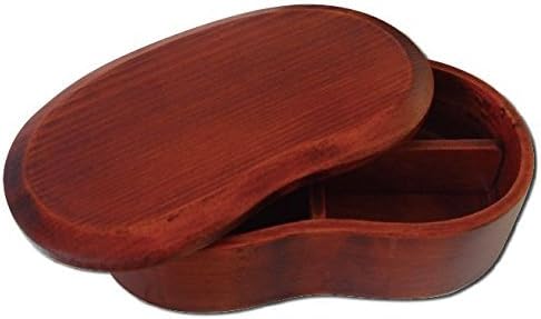 Solid good wood Toga hollowed lunch box sliding
