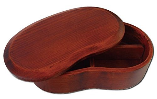 Solid good wood Toga hollowed lunch box sliding