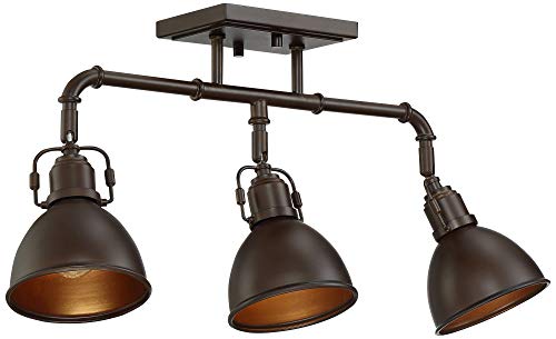 Pro Track Wesley 3-Light Oil-Rubbed Bronze Track Fixture - Pro Track - Thumbnail 5