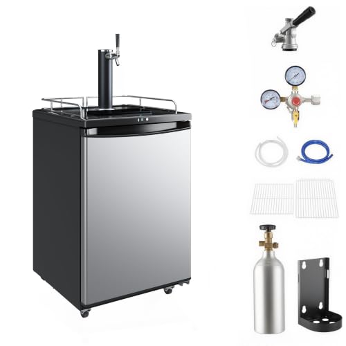 Beer Kegerator Draft Keg Refrigerator Dispenser,Compact Beverage