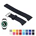 Ysang for Samsung Gear S2 SM-R720/R730 Watch Replacement Band Accessory Small/Large Size Soft Silicone Wristband Strap Smartwatch Sport Band Fit for Samsung Galaxy Gear S2 SM-720/SM-730 Smartwatch