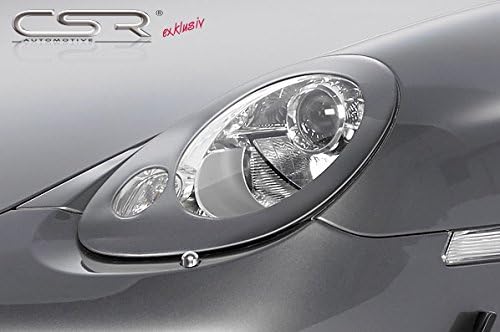 CSR Germany Headlight Lids Trim Eyebrows For Porsche Boxster Cayman 987 2004-2009 SB219