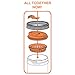 Jarware Fruit Infusion Lid for Wide Mouth Mason Jars, Orange