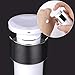 Airless Pump Bottle Refillable, Yebeauty Air Pump Bottle Travel Container -- 50ml, Pack of 2