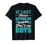 If Lost Please Return Me To The Why Do Not We Boys T-Shirt