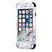 iPhone 7 Case, AOKER [Marble Design] Slim Dual Layer Anti-Scratch &Fingerprint ShockProof Clear Bumper Matte TPU Soft Rubber Silicone Protective Case Fit for Apple iPhone 7 4.7 inch (Black)