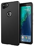 Google Pixel 2 Case, Cimo [Matte] Premium Slim Protective Cover for Google Pixel 2 - Black