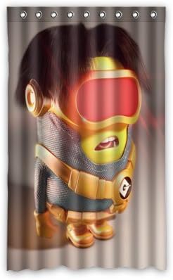 Personalized Custom Cyclops Funny Minions Window Curtains/Drape/Panels/Treatment Thermal Insulated Blackout Window Curtains 52" x 84" Inch