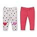 Lamaze Organic Baby Baby Girls Pull on Jogger 2 Pack Pants