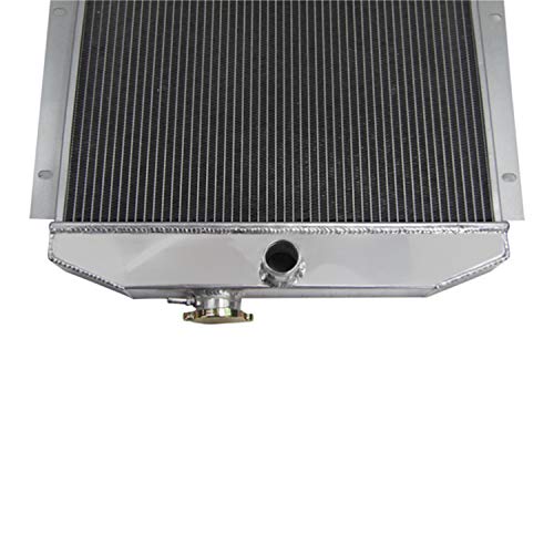 Primecooling 62MM 4 Row Core Aluminum Radiator for Chevrolet Trucks 1947-1954