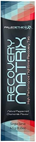 PALEOETHICS Recovery Matrix High Performance Nighttime Tea, Peppermint Chamomile