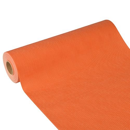 PAPSTAR, Table Runner, Fabric-Like Fleece Soft Selection Plus 24 m x 40 cm Nectarine on Roll, #85759