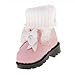 MonkeyJack 1/6 Fashion Dolls Pink Bow Boots Shoes for 12'' Takara Neo Blythe Doll Licca AZONE