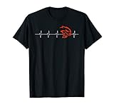 Heartbeat SRT HELL CAT Shirt Orange Men Women Kids