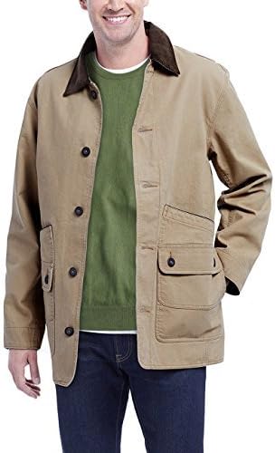 The Orvis New 2XL Barn Jacket Beige Tan New Mens Size: XXLarge Coat Cotton Canvas Lined