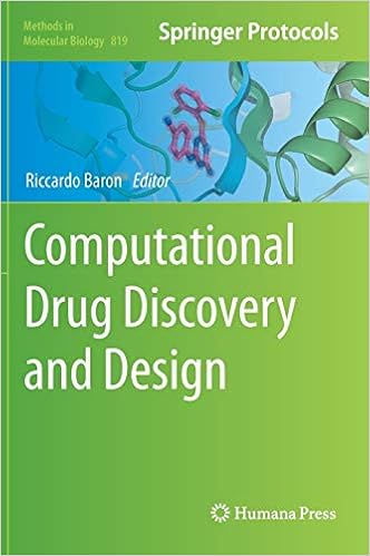 Computational Drug Discovery And Design Methods In Molecular Biology 819 9781617794643 Medicine Health Science Books Amazon Com