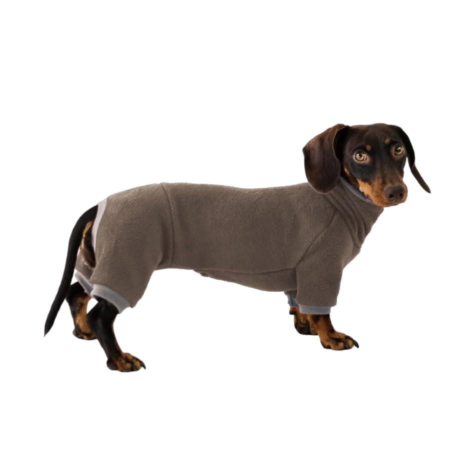 Photo 1 of ****POSSIBLY RUNS BIG**** Dachshund Dog Turtleneck Sweater, Suitable for Dachshunds, Winter Clothes (Brown,X-Large)