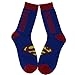 LETANG Superhero Dress Socks Captain America Men Socks,Superman,Batmen,Punisher,Deadpools,Cozy Cotton Socks Size10-13（5 Pack