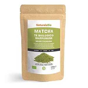 BIO Green Tea Pulver 100g. Zum Kochen und Backen. Originaler japanischer Matcha. Grüner Tee aus Japan, Vegan, Gluten…