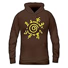 Shirtcity Naruto Women‘s Hoodie M Brown