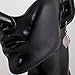 925 Sterling Silver Rose Quartz Vintage Marquise Shape Rope Edge Dangle Hook Earrings 1.4