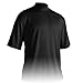 Monterey Club Mens Dry Swing Swiss Dot Texture Solid Mock Neck Shirt #3309